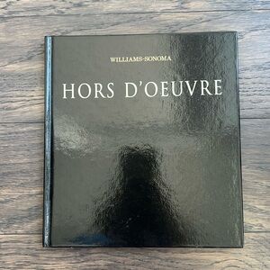 Williams Sonoma Elegant Black Hors D'Oeuvre Cookbook